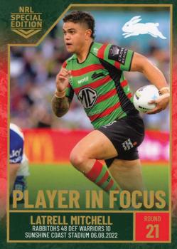 2022 NRL Player In Focus #IF21 Latrell Mitchell Front